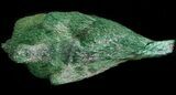 Silky, Fibrous Malachite Crystals - Morocco #42053-1